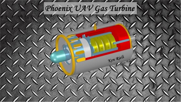 Phoenix UAV Gas Turbine